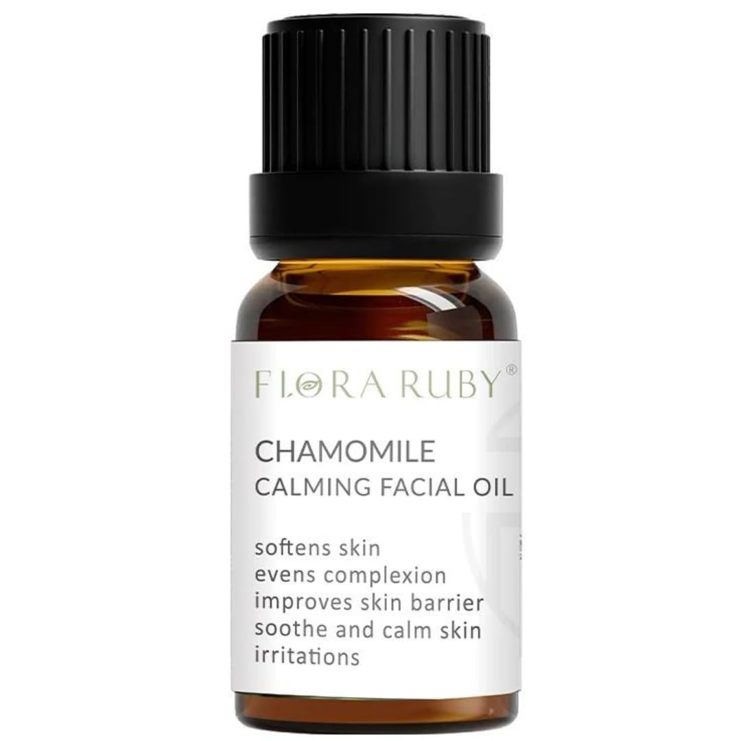 NIKITA.VIVI - Chamomile Calming Facial Oil | Improves Skin Barrier Soothe & Calm Skin Irritations evens Complexion | Natural Organic Chamomile Essential Oil for Face & Skin | Moisturizing & Nourishing