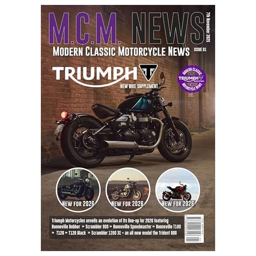 M.c.m. News - 2026 New Bike Special - Triumph Motorcycles (Modern Classic Motorcycle News)