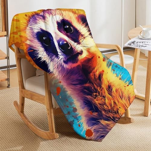 Couverture suricate en flanelle douce un cocon de chaleur - 8