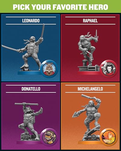 Restoration Games Unmatched Adventures Teenage Mutant Ninja Turtles miniatura 5