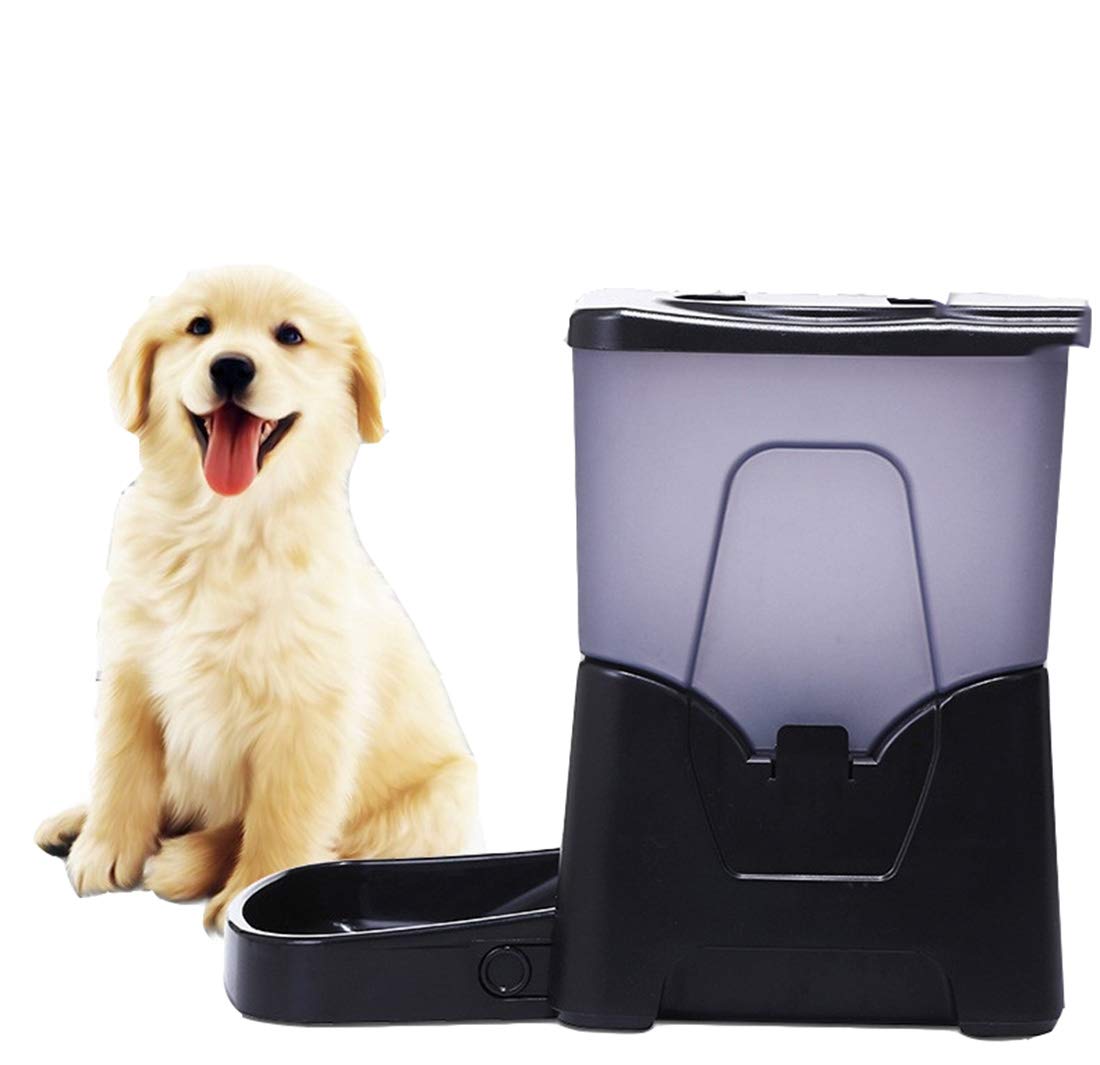 Dispenser Automatico di Alimenti per Animali Domestici di Grandi Dimensioni con Timer 10 L Caratteristiche del Registratore Vocale