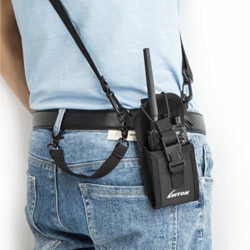Radio Holster Radio Strap Firefighter Ems Emt Bundle Set Includes Anti-Sway Strap For Radio Strap,Radio Holder,Shoulder Strap Fits For Two-Way Ham Walkie Talkie Radio Scanner #TOP1