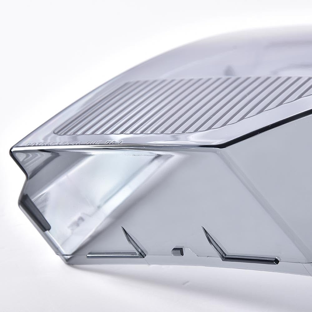CHEDA Headlight Lens Cover Left & Right Compatible with 2009 2010 2011 2012 2013 2014 Ford F150; Not Fit Models w/Factory HID Headlights Smoky Lens