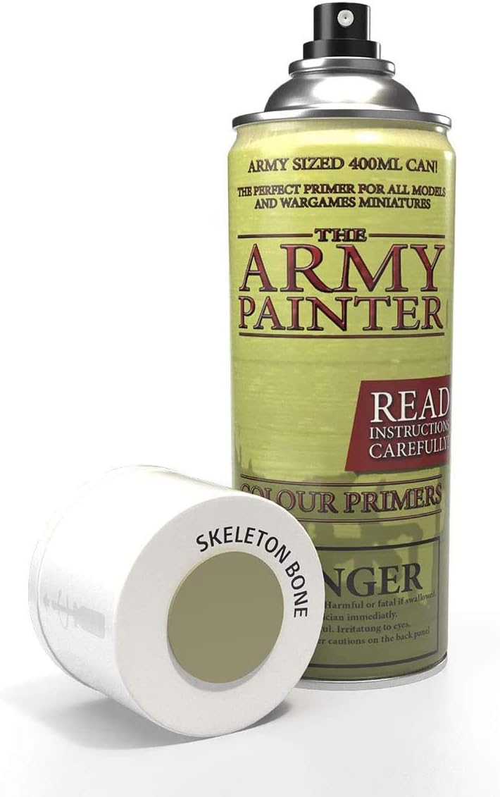 The Army Painter Colour Primer Skeleton Bone, 400 mL Acrylic Spray Primer