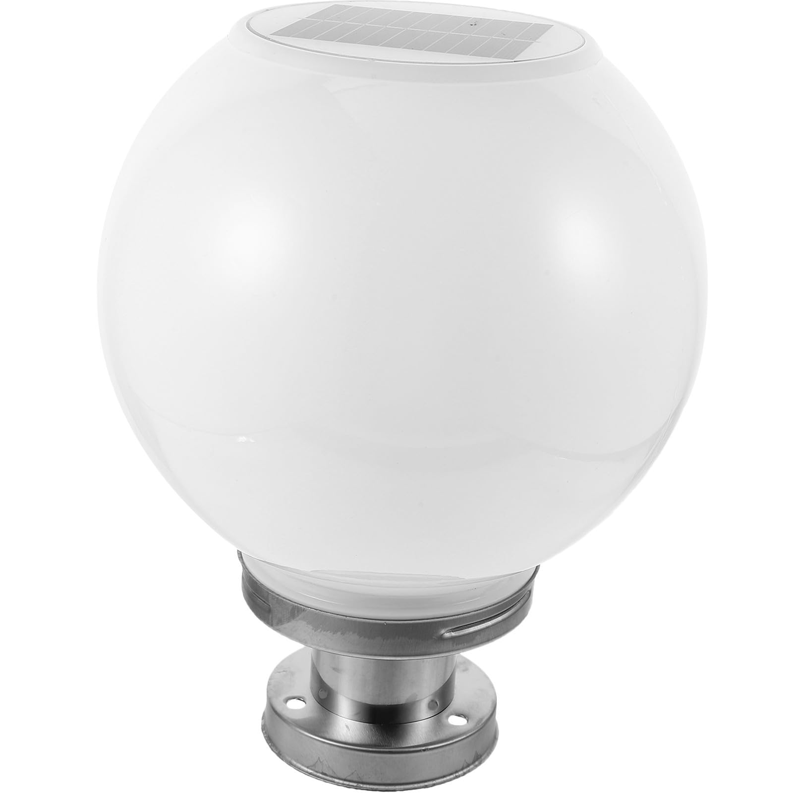 Lámpara Solar de Bola de Color Claro para Exteriores Protección, Luz Ambiental para Pared y Jardín, Fabricada en Plástico Resistente para Iluminación Saludable