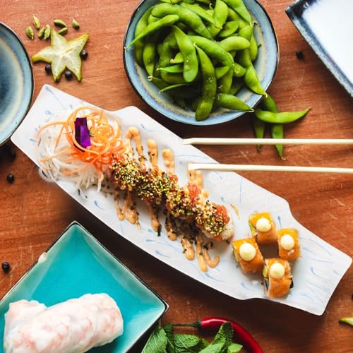 Plato Cerámico en Forma de Pez para Sushi miniatura 6