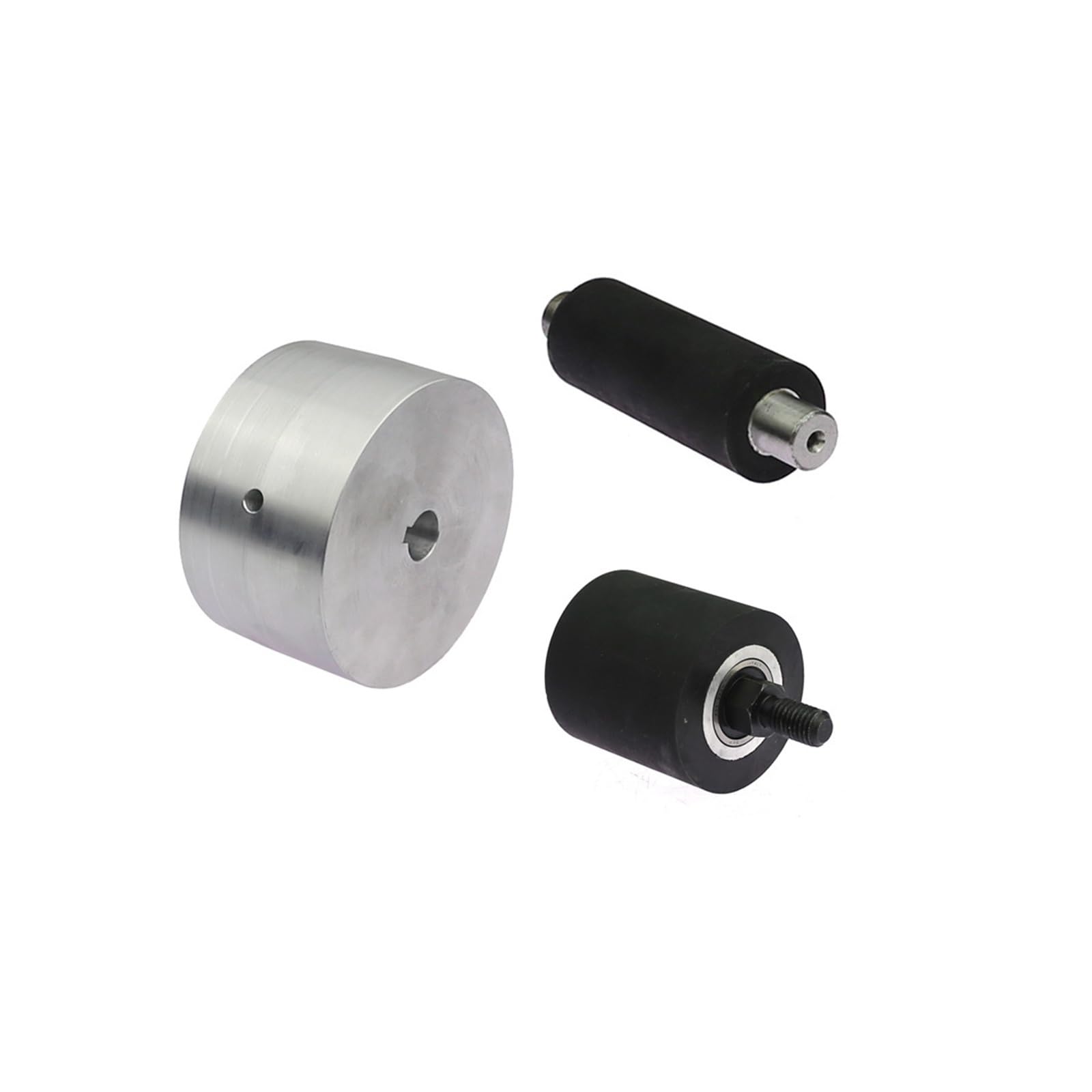 Rullo di trascinamento della ruota contatto smerigliatrice in gomma attiva in alluminio(3 inch)