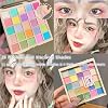 25 Color Rainbow Eyeshadow Palette - Matte & Shimmer Makeup Palette, Highly Pigmented Colorful Eyeshadows for Day & Night, Professional Bright Eyeshadow Palette