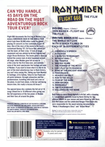 Iron Maiden - Flight 666/The Film [2 DVDs] (Limited Edition)