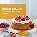Amici Home Diamond Footed Glass Cake Stand | Round Vintage Style Cake Plate | Serving Platter for Cupcakes, Cookies | Dessert Display Stand for Parties, Weddings, and Gift | 10” D x 3.7” H (Amber)