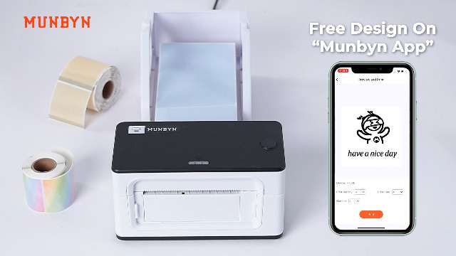 Amazon.com : MUNBYN Bluetooth Thermal Label Printer 941BP