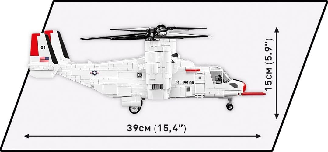 COBI Armed Forces Bell Boeing V-22 Osprey, First Flight Edition