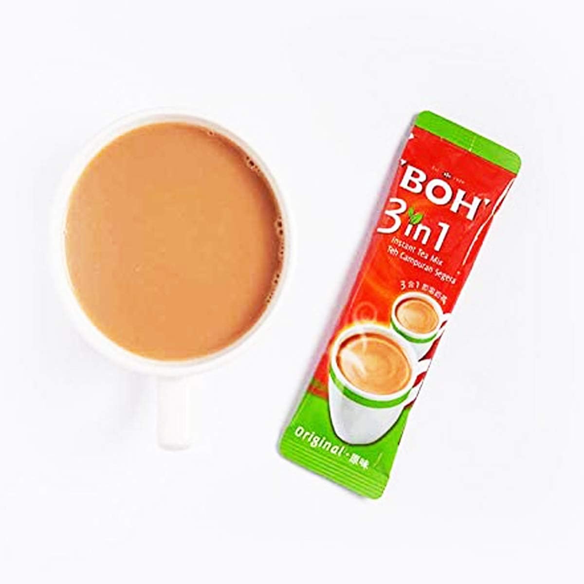 4 Pack BOH Original 3 in 1 Instant Tea Mix Imported from Malaysia (4 x 30 Sachets)