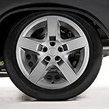 Upgrade Your Auto Set of Four 17' Silver Hubcap Wheel Covers for Pontiac G6 2007-2010 (Screw-on)