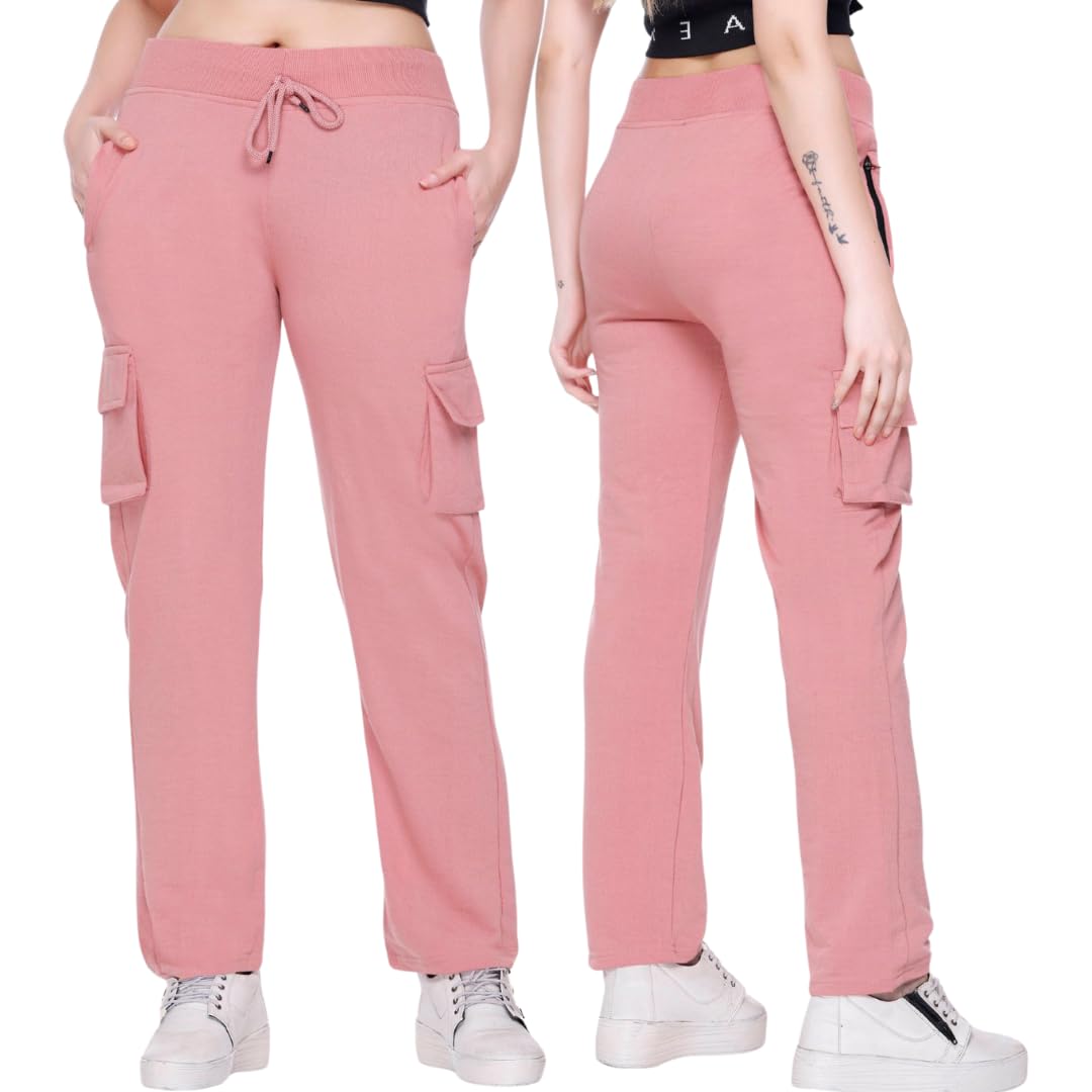 White Moon Summer Jogger Pants for Women|Cargo Pants for Woman|Pants for Woman|Women's Joggers Track Pants-picture-14