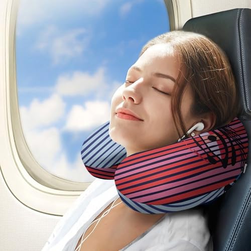 Almohada cuello U espuma viscoelástica tamaño único miniatura 3