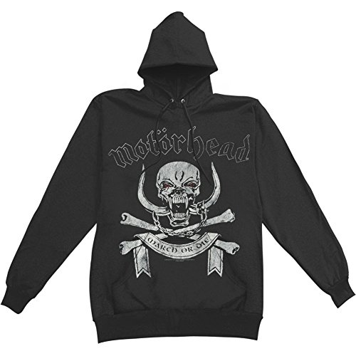 Motorhead Hooded Top: March or Die (XX-Large) - Black - XX-Large