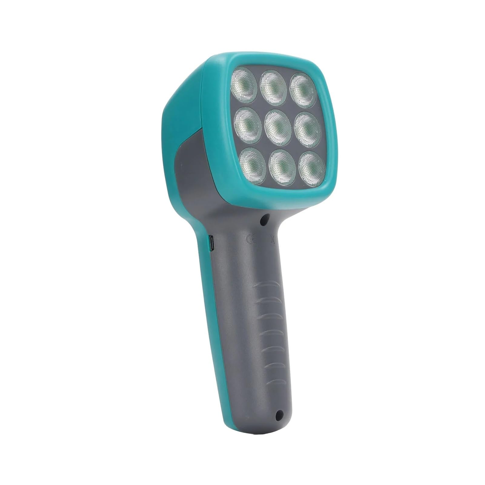 Estroboscopio Digital de mano DT100B, tacómetro estroboscópico con Flash LED recargable, velocímetro de 60 a 999999 RPM, 1500LX Alta Luminancia
