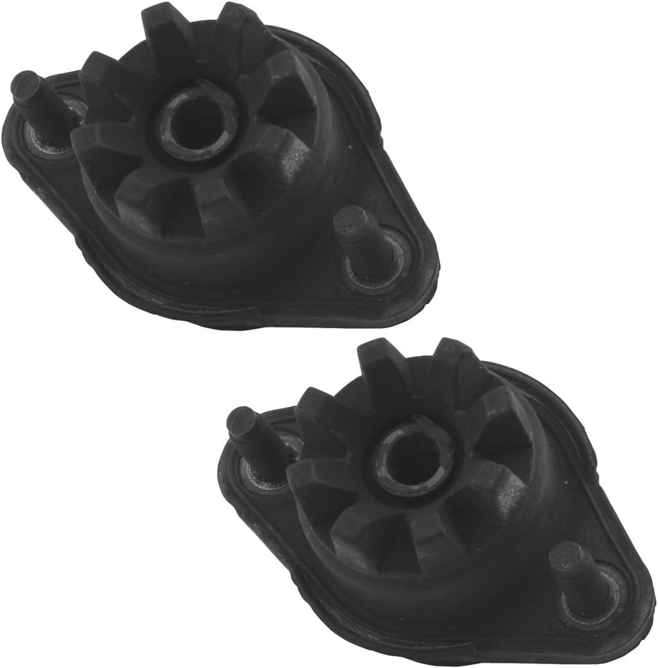 Replacement Pair Set of 2 Rear Upper Shock Mounting Kit For Pontiac w/Heavy Duty Suspension for Buick