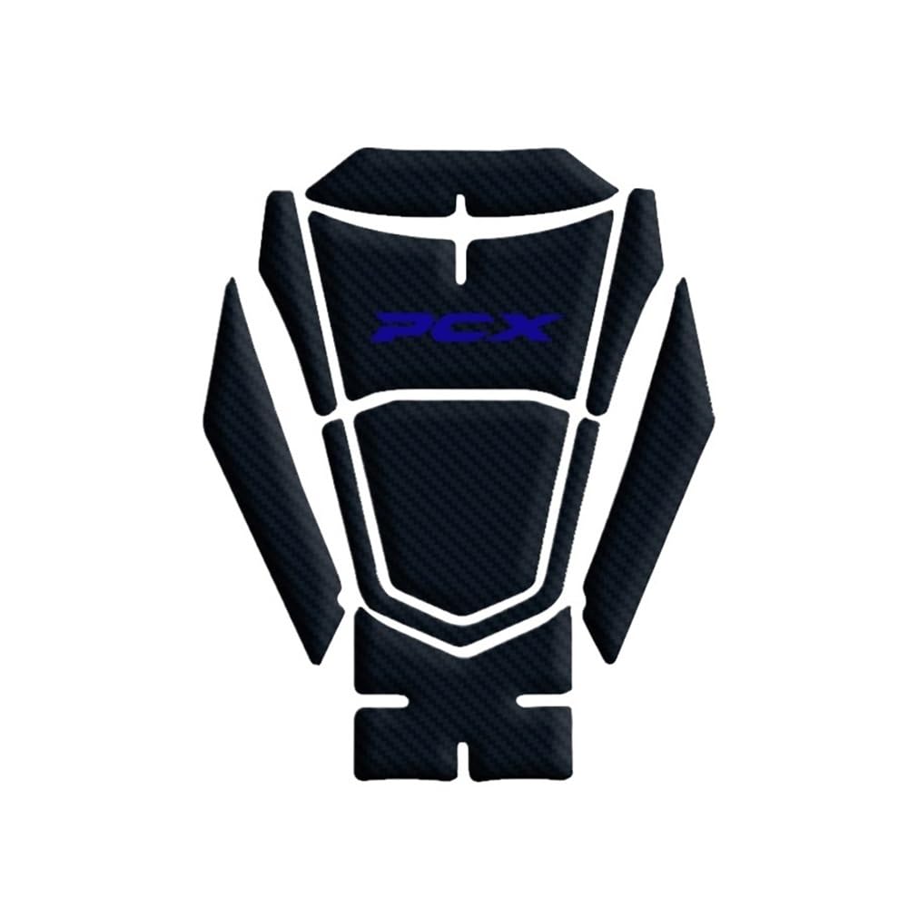Autocollant réservoir moto carbone et stickers protection pour PCX125 PCX160 2021