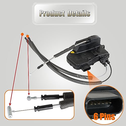 Image of 813103S010 Door Latch Lock Actuator Fit for Hyundai Sonata 2011-2015, Front Left Driver Side Door Lock Actuator Motor Compatible with 11-15 Sonata Replaces OEM 81310-3S010