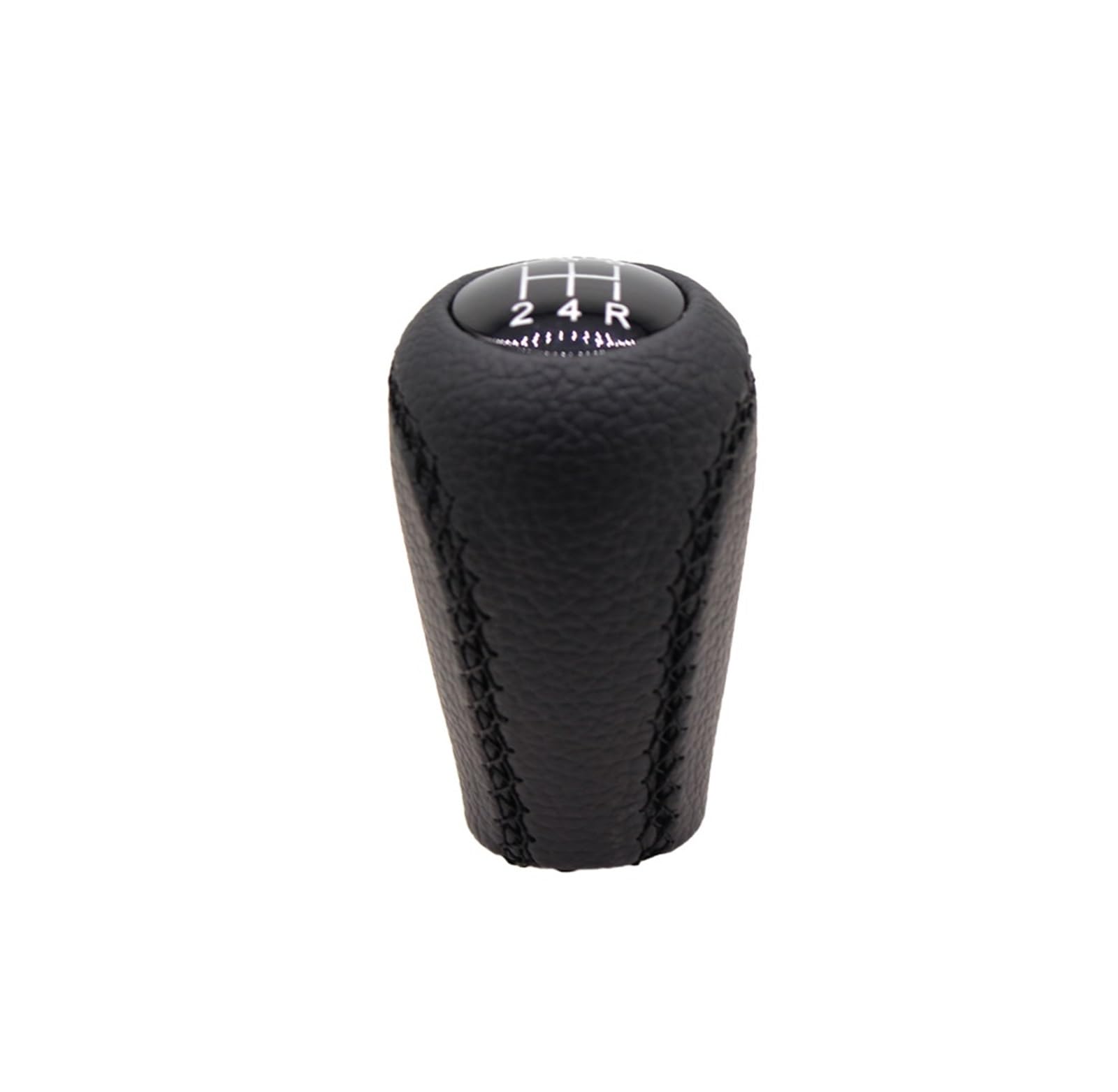 Ouvecr Suture 5 Speed Car Shift Gear Knob Handle For Mazda 3 Bk Bl 5 Cr Cw 6 Ii Gh For Cx-7 Er For Mx-5 Nc Iii 5/6 Speed Lever Ball Leather Gear Shift Knob Car Accessories Gear Shift Cover(Suture 5 Speed)