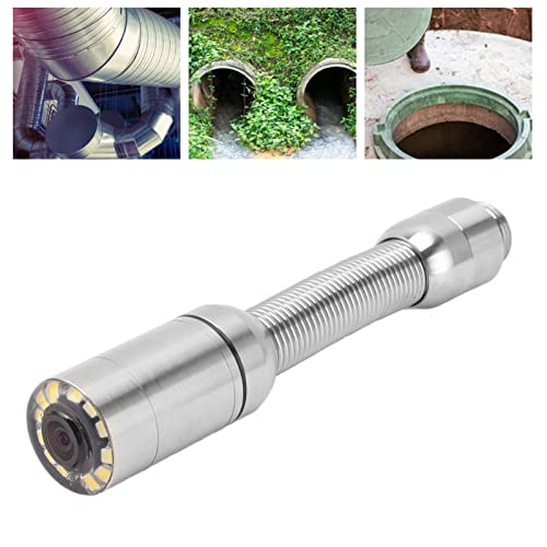 23mm Sewer Inspection Camera Head, Stainless Steel Professional IP68 Pipe Drain Endoscope Camera Accessory with 12 LED Lights by Marhynchus - Image 8