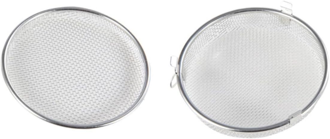 KICHOUSE 2pcs Dishwasher Basket Netting Metal Mesh Basket for Utensils Easy-to-use Storage Holder
