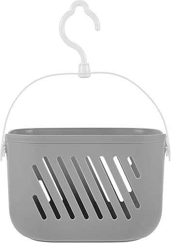 Miniatura 4 de Ipetboom Cesta de almacenamiento de plástico para colgar, cesta de ducha, organizador de lavandería, contenedor para organizar baño, cocina,