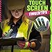 HANDLANDY Hi-vis Reflective Work Gloves for Women, Anti Vibration Gloves for Mowing, Power Tools (Hi-vis Yellow Pink, Small (Pack of 1))