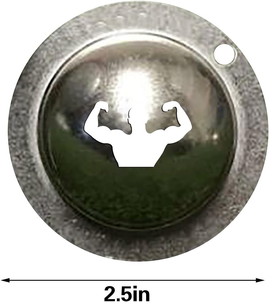 review AITSAON Golf Ball Custom Marker Alignment Tool Models, Stainless Steel Golf Ball Marker Painting Mould Golf Ball Mould (1PC, U)