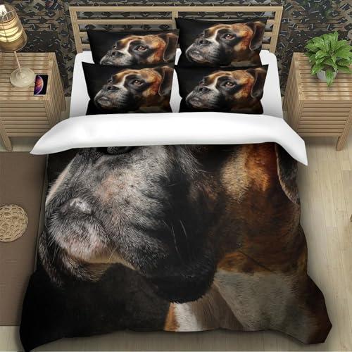 Parure de lit Boxer zippée en microfibre respirante pour en finir avec les couettes qui glissent - 5
