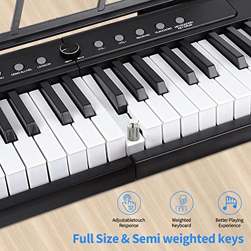 88-Key Digital Piano with Weighted Action