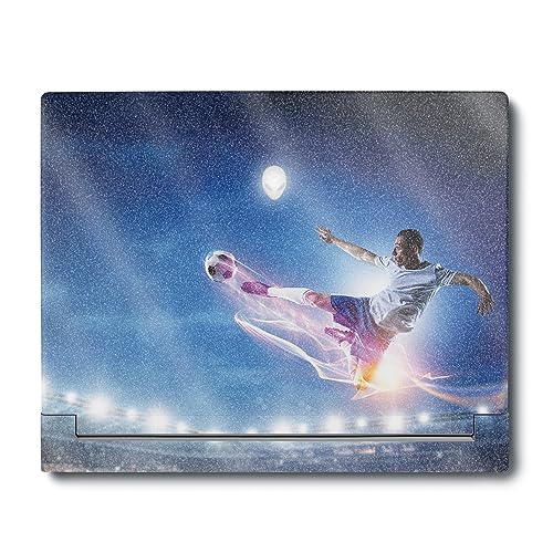 MightySkins Glossy Glitter Skin Compatible with Alienware X16 R1 (2023) Full Wrap Kit - Super Kick | Protective, Durable High-Gloss Glitter Finish | Easy to Apply & Change Styles | Made in The USA