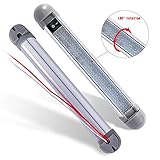 ◆ Alto brillo y ahorro de energía---esta luz interior LED tiene integrados 10SMD con una potencia de 2 W y 200 lm. Consumo de energía duradero y bajo. Voltaje: 12-28 V CC, seguro de usar.