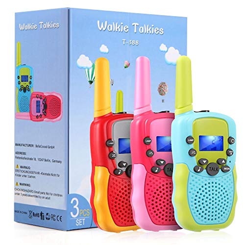 3 Pack Kids Walkie Talkies Gifts for Boys Age 3-10,OMWay Toys for Boys