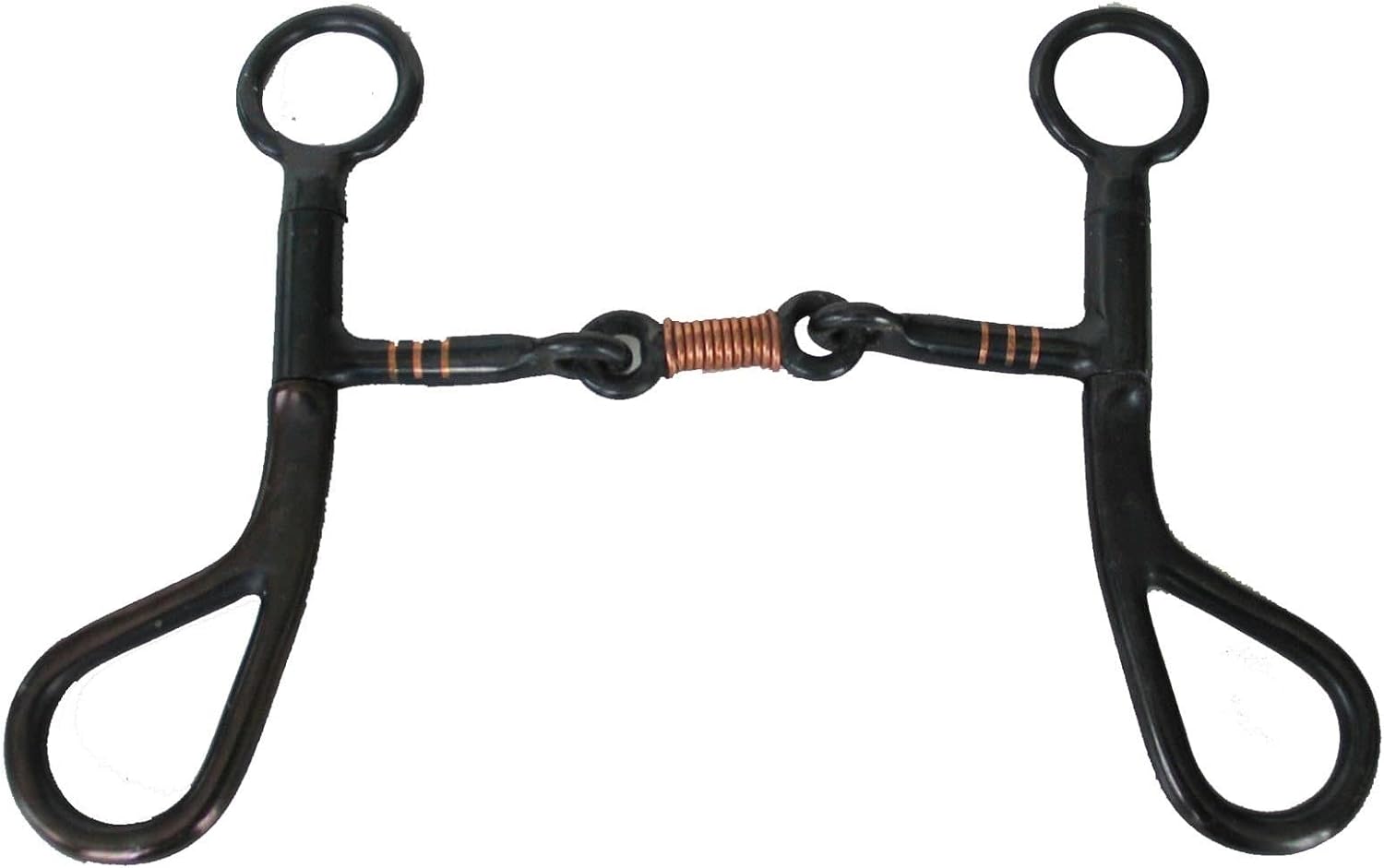 AJ Tack Argentine Three Piece Copper Wire Bit