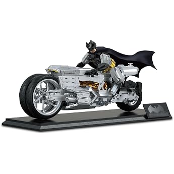 Dark K-Night Motorcycle Building Blocks Set for Adults Classic Vintage Motorcycle Clamping Building Blocks Model Toy Collector Gift for Motorcycle Enthusiasts 2412 Pieces