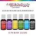 6 Color Cake Food Coloring Liqua-Gel Decorating Baking Primary Colors Set - U.S. Cake Supply .75 fl. Oz. (20ml) Bottles Primary Popular Colors - Made in the U.S.A.