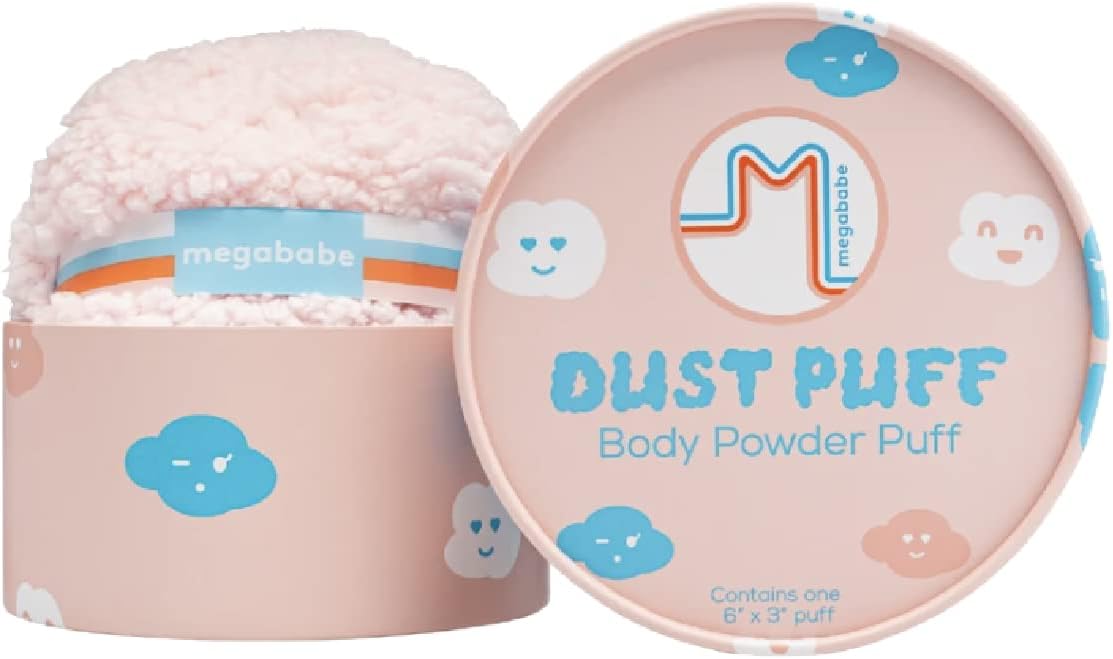 Body Powder Applicator - Dust Puff | Oversize (6” X 3”) Sold Separately
