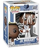 Ja Morant #227 (Association Edition Uniform) Facsimile Signed Reprint Laser Autographed Funko POP! Basketball: Memphis Grizzlies Figurine