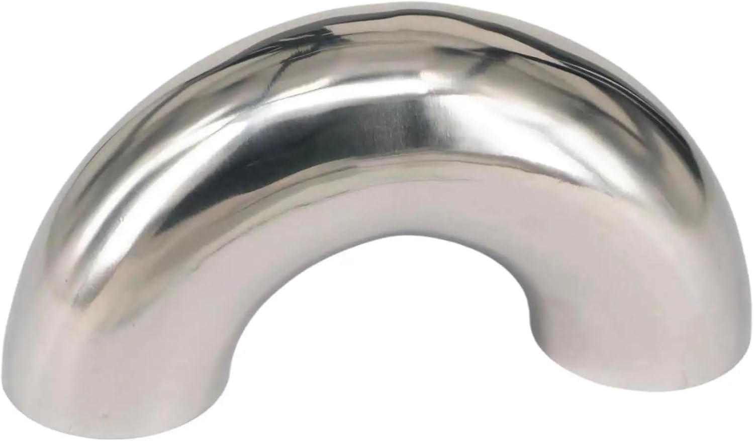 Tube O.D 38mm 45mm 51mm 57mm 304 Stainless Steel Weld 180 Degree Bend Elbow Pipe Fitting(38x1.5mm)
