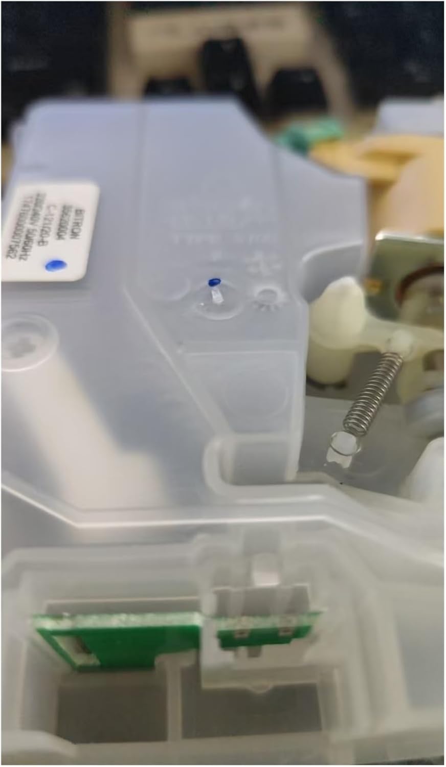 Dishwasher Dispenser Universal ，Compatible For Midea， RX600 Buckle 12VDC 16.3 17476000011606 Cleaning Box