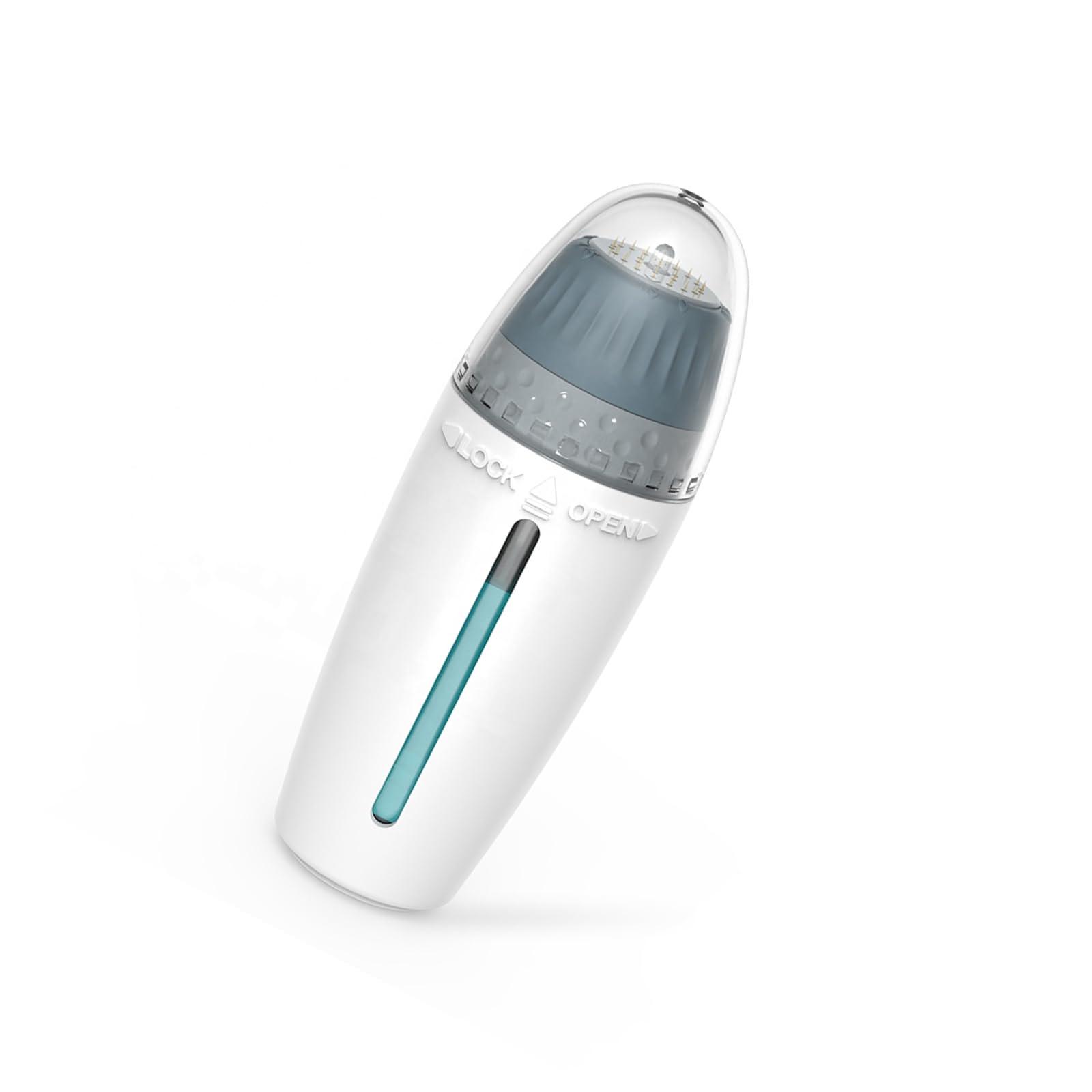 Hydra Needle 24 Derma Stamp, Adjustable Microneedling Pin Length 0~1.5mm 24 Pins Derma Roller - Image 2
