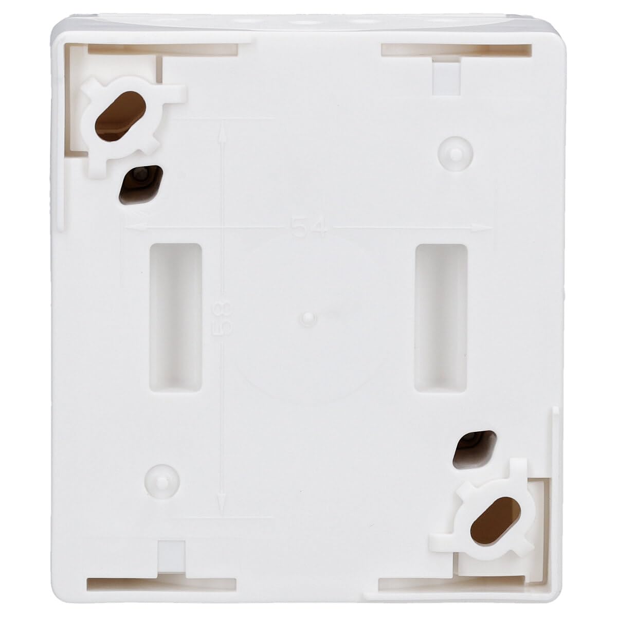AIDA Steckdosen 10er-Pack, 20A 125V, TR-Schutz, Weiß – UL-zertifiziert, Selbstklemmend, Für Haus & Büro