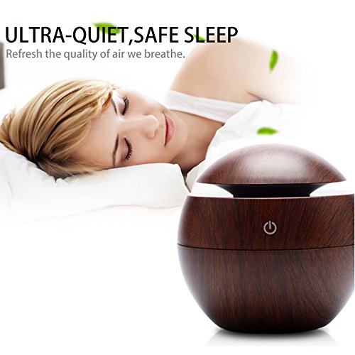 Difusor Aromatizador Umidificador Óleo Essencia 7 Cores Led