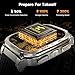 AMAZTIM Smart Watch, 60 Days Extra-Long Battery, 5ATM Waterproof Swimming Diving, Full Metal Military Grade, Answer/Make Call, 2