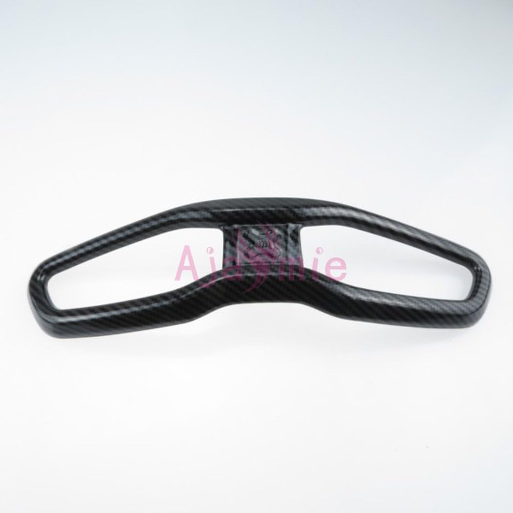 Interior Carbon Fiber Color Gear Box Overlay Cover Trim Car Styling for Jeep Renegade 2016-2017 Accessories (Gear Cover Trim)