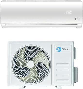 Diloc Over 12000 BTU Single-Split Inverter in R32 D.OVER12W in A+++ (A++/A+) Wifi Integrated in Heat Pump