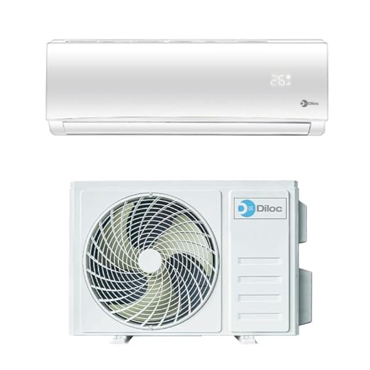 Climatizzatore Condizionatore Diloc Over 12000 BTU inverter monosplit in R32 D.OVER12W in A+++ (A++/A+) Wifi integrato